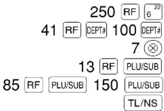 SHARP XEA113 - ■ Entrées de remboursements - 1