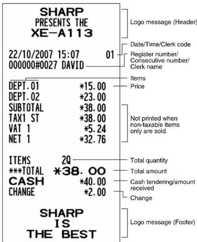 SHARP XEA113 - Finalizing the transaction - 2