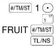 SHARP XEA113 - Procedure - 2