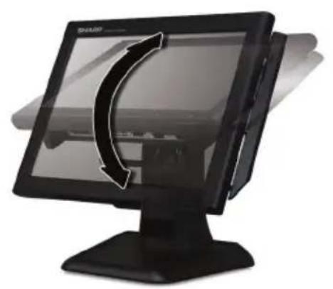SHARP RZX650 - Ángulo de visión - 2