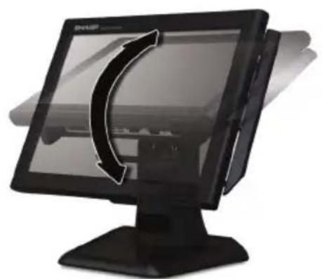 SHARP RZX650 - Anzeigewinkel - 2