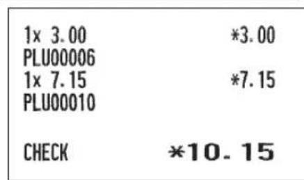 SHARP ERA411 - Utilisation des touches Impression - 2