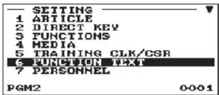 SHARP ERA411 - Procedure - 1