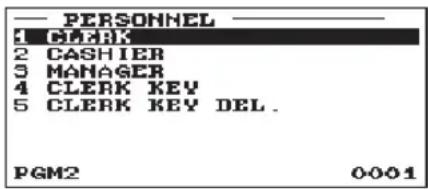 SHARP ERA411 - Procedure - 2