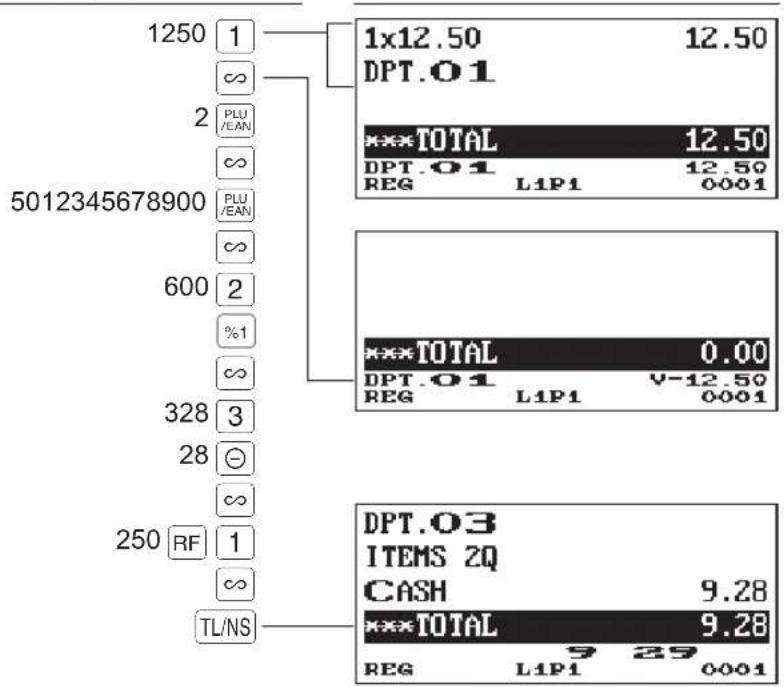SHARP ERA411 - Utilisation des touches Écran - 1