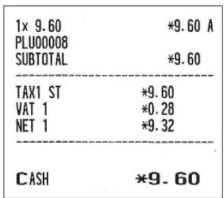SHARP ERA411 - Utilisation des touches Impression - 2