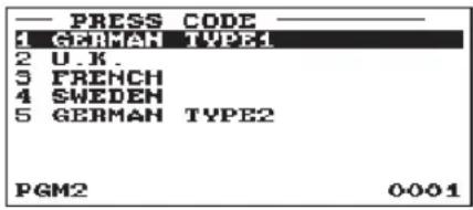 SHARP ERA411 - Procedure - 1