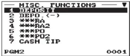 SHARP ERA411 - Procedure - 3