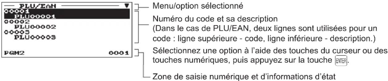 SHARP ERA411 - Écran de programmation - 2
