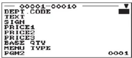 SHARP ERA411 - Procedure - 3