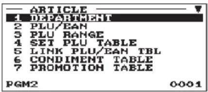 SHARP ERA411 - Procedure - 2