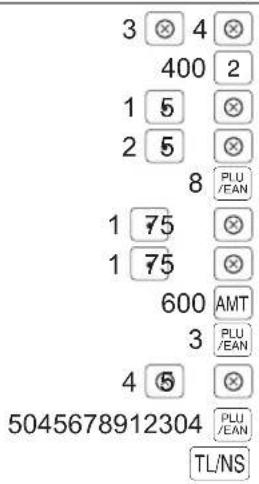 SHARP ERA411 - Utilisation des touches Impression - 1