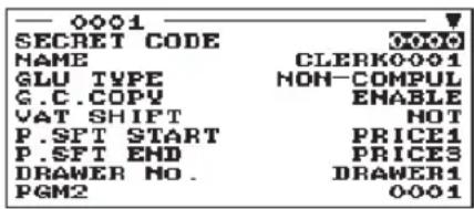 SHARP ERA411 - Procedure - 2