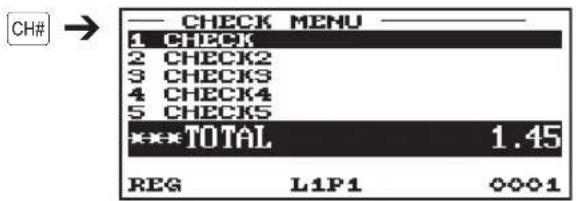 SHARP ERA411 - Sélection d'articles à partir du menu - 3