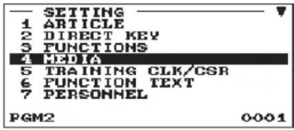 SHARP ERA411 - Procedure - 1