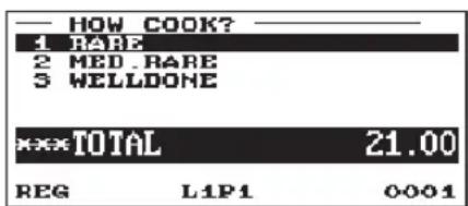 SHARP ERA411 - Utilisation des touches Écran - 1