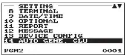 SHARP ERA411 - Procedure - 1