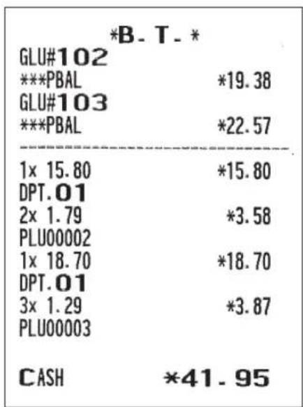 SHARP ERA411 - Utilisation des touches Impression - 2