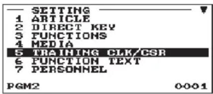 SHARP ERA411 - Procedure - 1