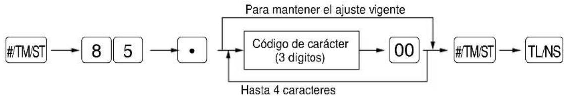 SHARP ERA220 - ■ Programación del símbolo de la moneda nacional - 2