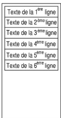 SHARP ERA220 - ■ Programmation de messages logotypes - 6