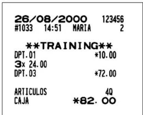 SHARP ERA220 - MODO DE FORMACION - 2