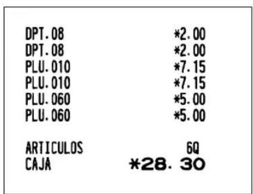 SHARP ERA220 - ■ Registros repetidos - 2