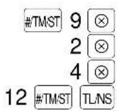 SHARP ERA220 - Programming the tax rate - 2
