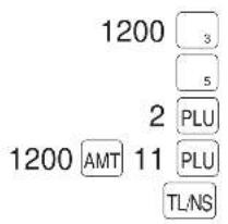 SHARP ERA220 - Registros de subsección (PLU abierta) - 3