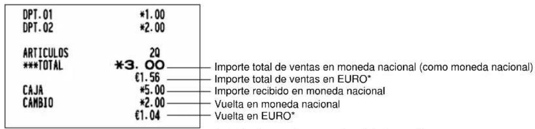 SHARP ERA220 - Muestras de recibos - 1