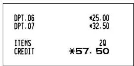 SHARP ERA220 - Credit sale - 2