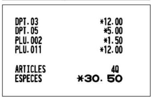 SHARP ERA220 - Entrées dans des rayons auxiliaires (PLU disponibles) - 3