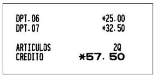 SHARP ERA220 - ■ Ventas a crédito - 2