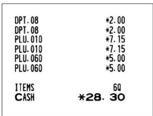 SHARP ERA220 - ■ Repeat entries - 2