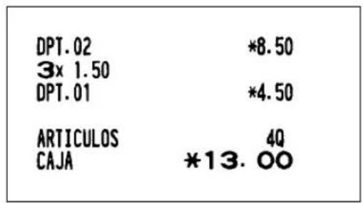 SHARP ERA220 - Ejemplo - 2