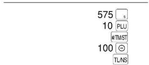 SHARP ERA220 - ■ Registros de deducción - 1