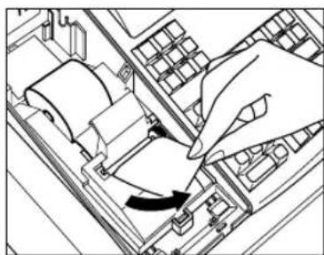 SHARP ERA220 - ■ Installing the paper roll - 3