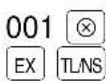 SHARP ERA220 - Exemple de manipulation des touches - 1