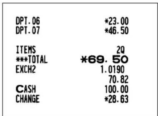 SHARP ERA220 - ■ Currency exchange - 6