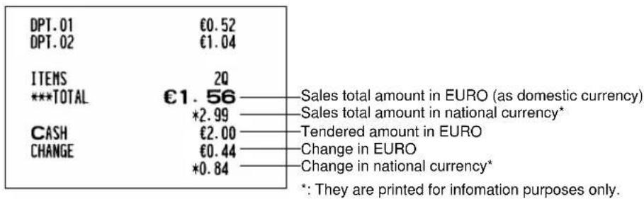 SHARP ERA220 - Receipt samples - 2