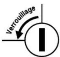 SHARP ERA220 - Clé de verrouillage du tiroir - 2