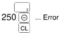 SHARP ERA180 - Key operation example - 1