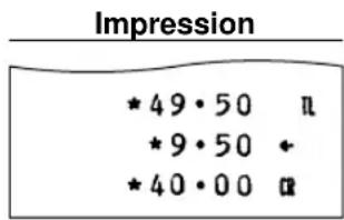 Impression *49·50 π *9·50 + *40·00 Ω
