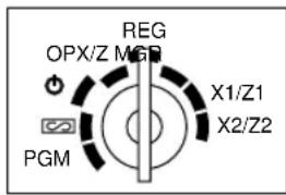 REG OPX/Z MGP X1/Z1 X2/Z2 PGM