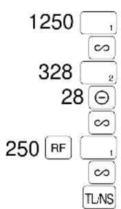 SHARP ERA160 - PrintKey operation example - 1