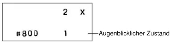 2 x #800 1 —Augenblicklicher Zustand
