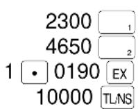 SHARP ERA160 - Applying manual exchange rate - 1