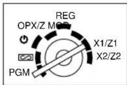 REG OPX/Z MCR X1/Z1 X2/Z2 PGM