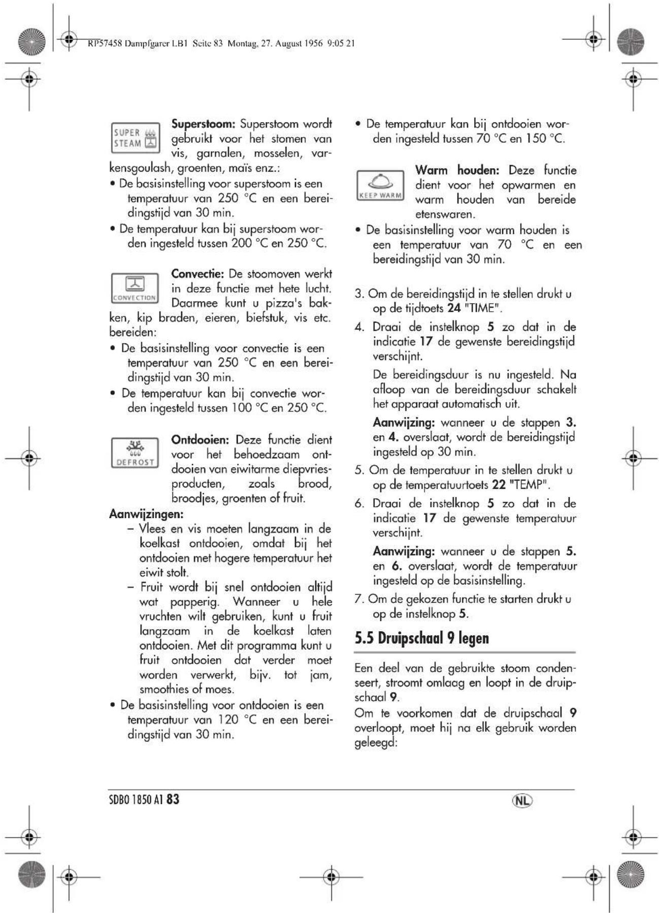 SILVERCREST SDBO 1850 A1 - 7