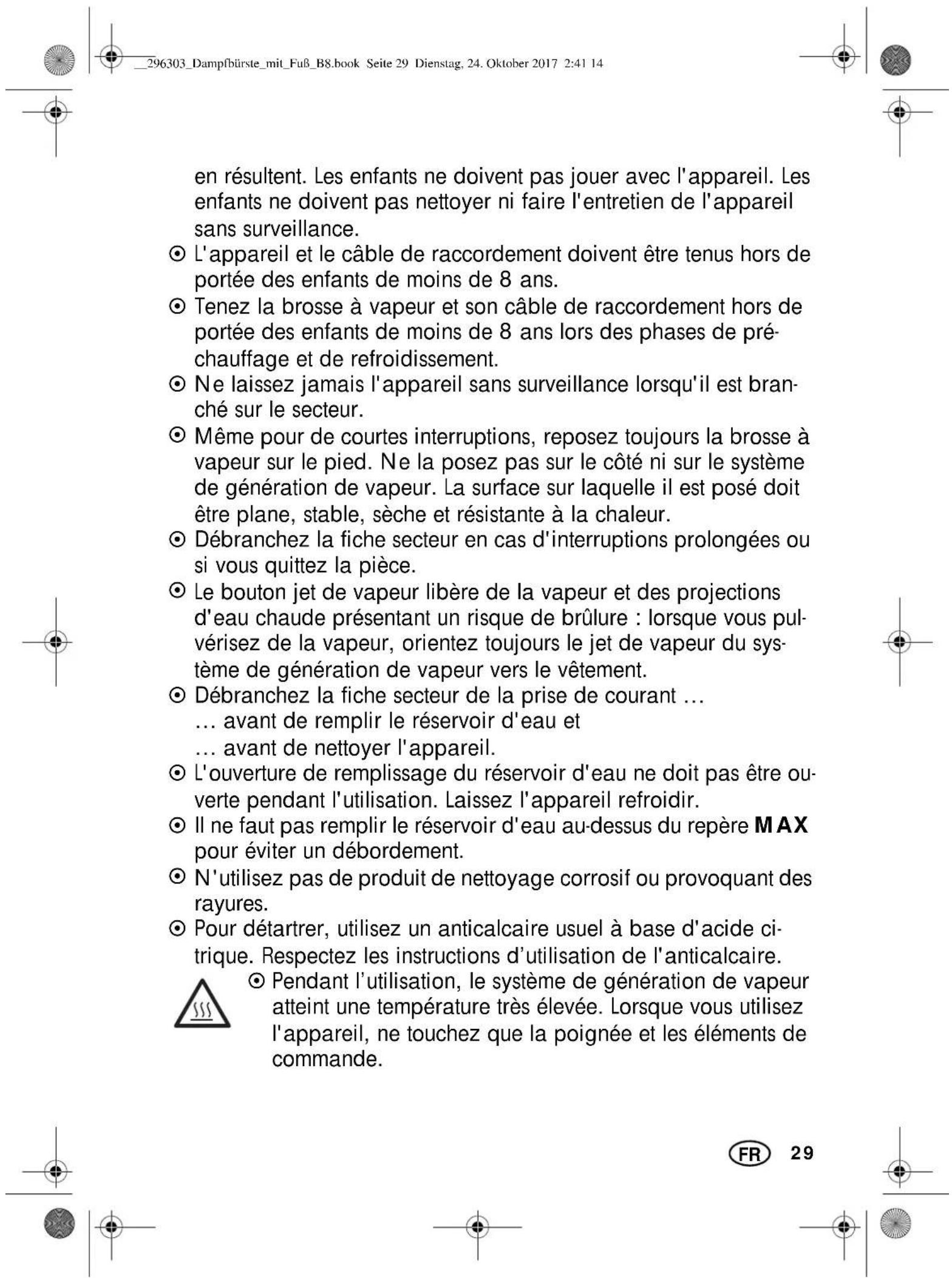 SILVERCREST SDRB 1000 B1 - Instructions pour une utilisation en toute sécurité - 1